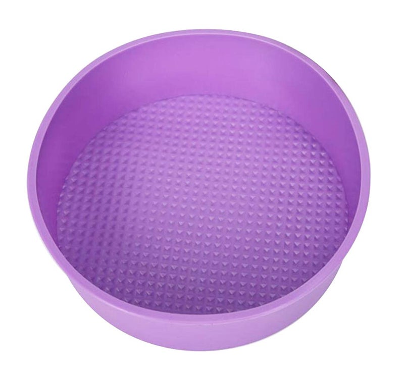 KOOTIPS Baking Silicone 10-Inch Round Cake Pan Baking Mold, BPA Free, Non-Stick European-Grade Silicone, 2.16-Inches Deep - Image 2