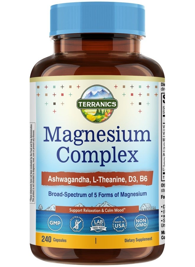 Terranics Magnesium Complex with Glycinate, Citrate, Taurate & Malate - Image 1