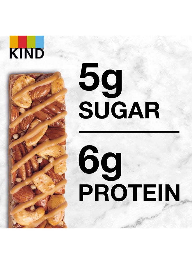 KIND Bars, Caramel Almond & Sea Salt, Healthy Snacks, Gluten Free, Low Sugar, 6g Protein, 24 Count - pzsku/Z14682494A25AFC699573Z/45/_/1727378321/89dbe575-2abb-4fb6-8ff7-7b05267b285b