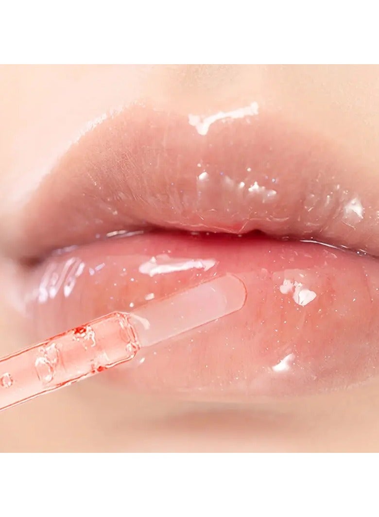 ساجيناو لمعان الشفاه ، الملمس لامع الماء ، زيت الشفاه الشفاف مثل الزجاج ، لمعان الشفاه المرطب ، أحمر الشفاه الطبقي لون صقيل الشفاه 2 - Image 4