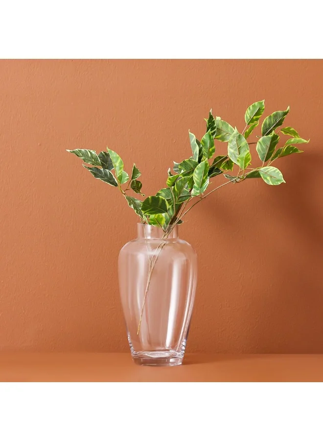 DANUBE HOME Danube Home Vetro Urn Clear Glass Vase - 15.5X20Cm Elegant Home Decor Collection For Fresh Flowers Durable Flower Vases For Any Space Decorative Home Accessories
