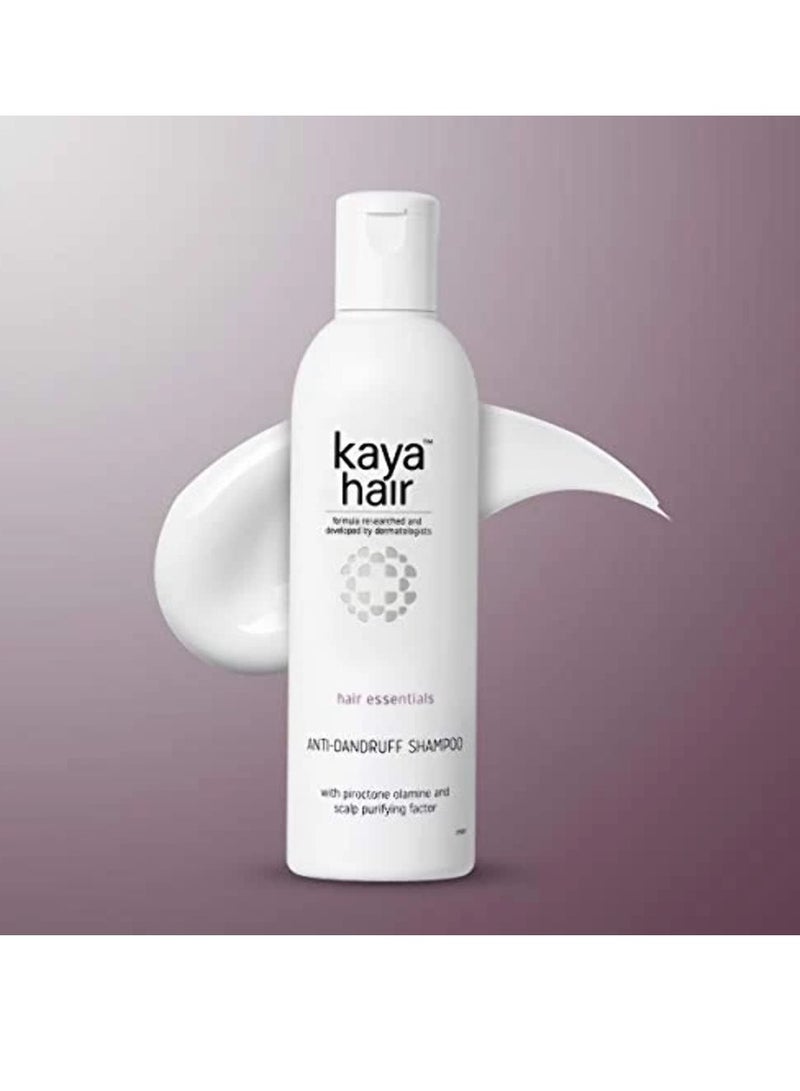 Kaya Clinic Anti Dandruff Shampoo 200ml Mild Scalp Purifying Shampoo with Vitamin B5 Seaweed Extracts - Image 2