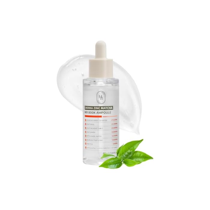 HEVEBLUE Derma Zinc Matcha MX 800K Ampoule