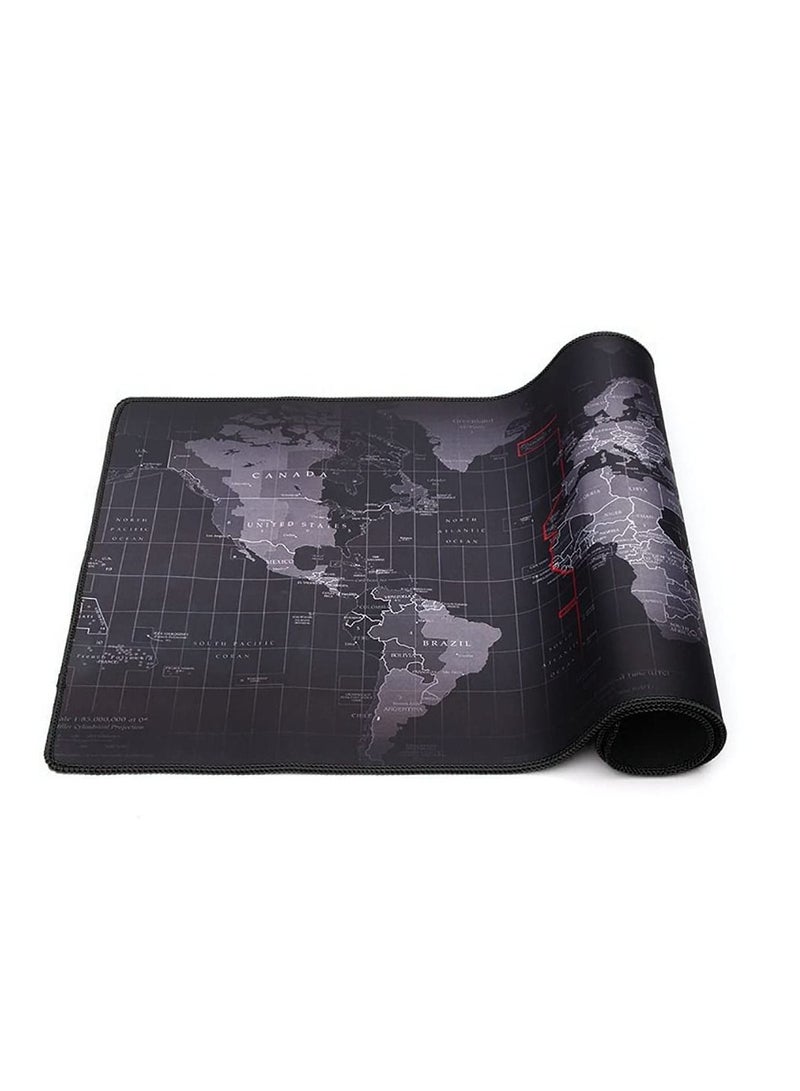 World Map Gaming Mouse Pad Portable Large Desk Pad 40x90x0.2cm  - Image 3