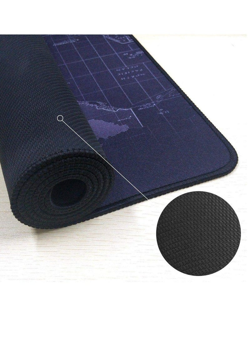 World Map Gaming Mouse Pad Portable Large Desk Pad 40x90x0.2cm  - Image 4