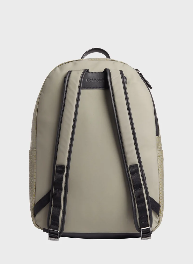 CALVIN KLEIN Elevated Round Mono Backpack