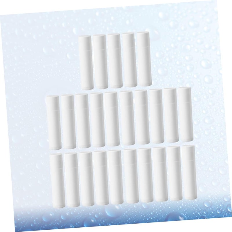 NOLITOY 30pcs Plastic Empty Lip Balm Tubes Storage Container for Diy Lip Gloss - Image 2