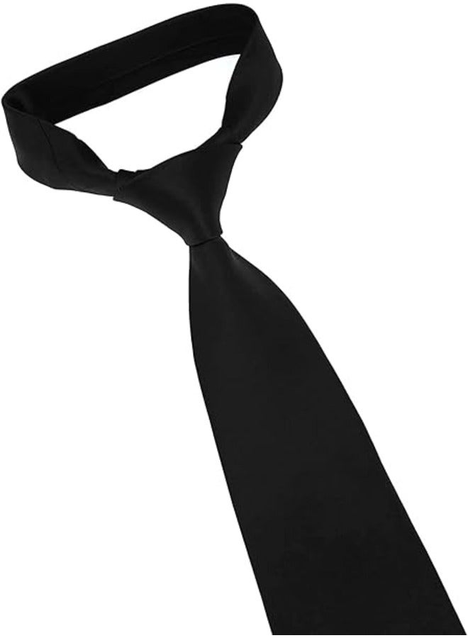 Kingman Solid Formal Slim Necktie For Men - Plain Neck Tie - Neck Tie for Shirt and Suit - Image 3