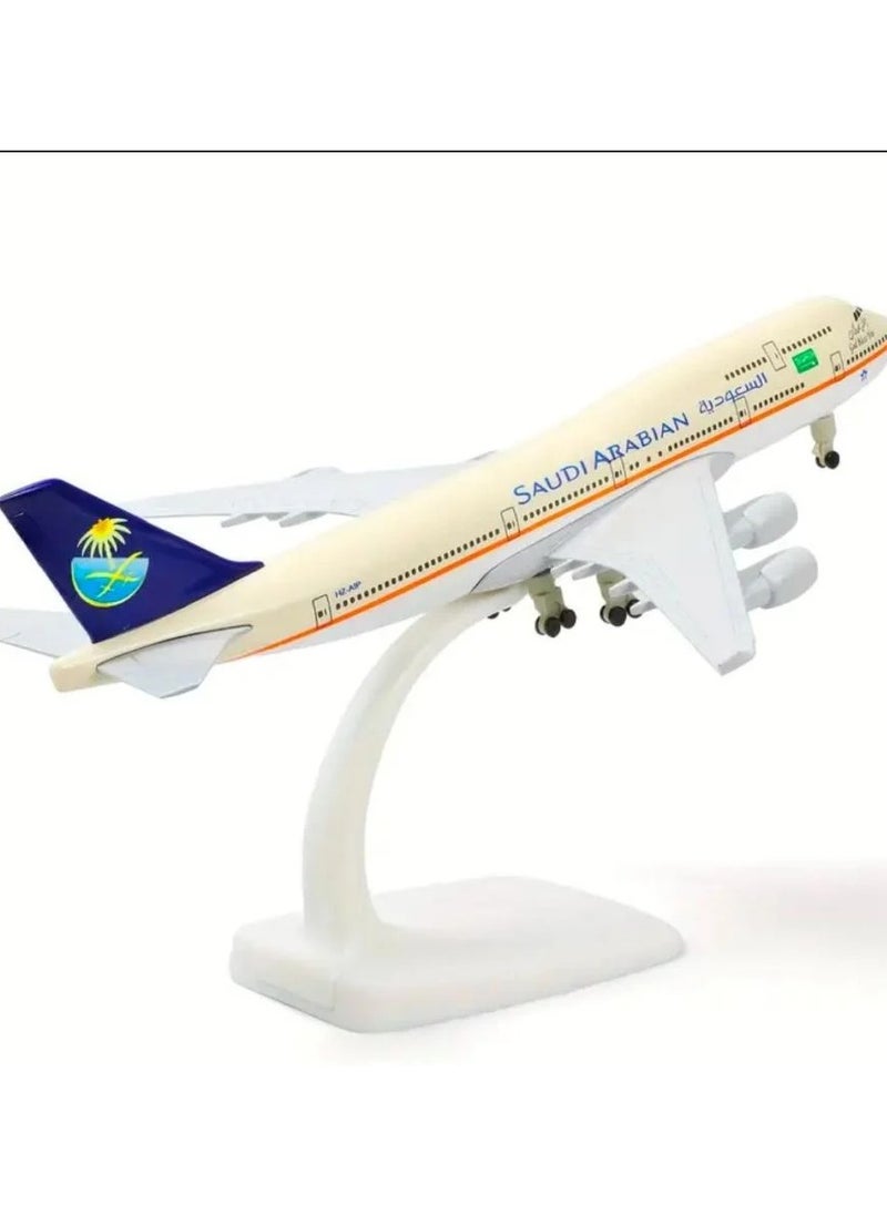 Saudi Arabia plane model, metal, size 20, large  - Image 1