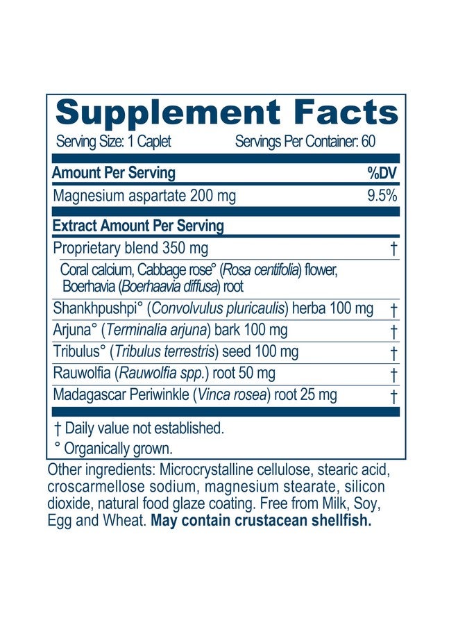 Ayush Herbs - Carditone caplets, 60 Count (Pack of 2) - Image 2