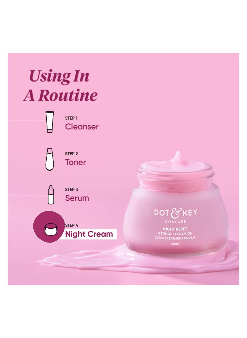 Dot & Key Retinol Night Cream 60ml - Image 4