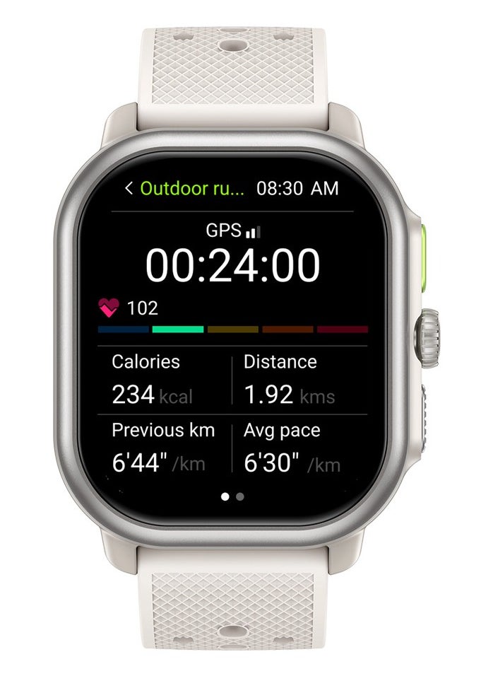 Zeblaze - New Zeblaze Beyond 3 PRO GPS Smart Watch 2.15 AMOLED Display Built-in GPS And Route Import Make Receive Phone Calls Smartwatch - Image 1