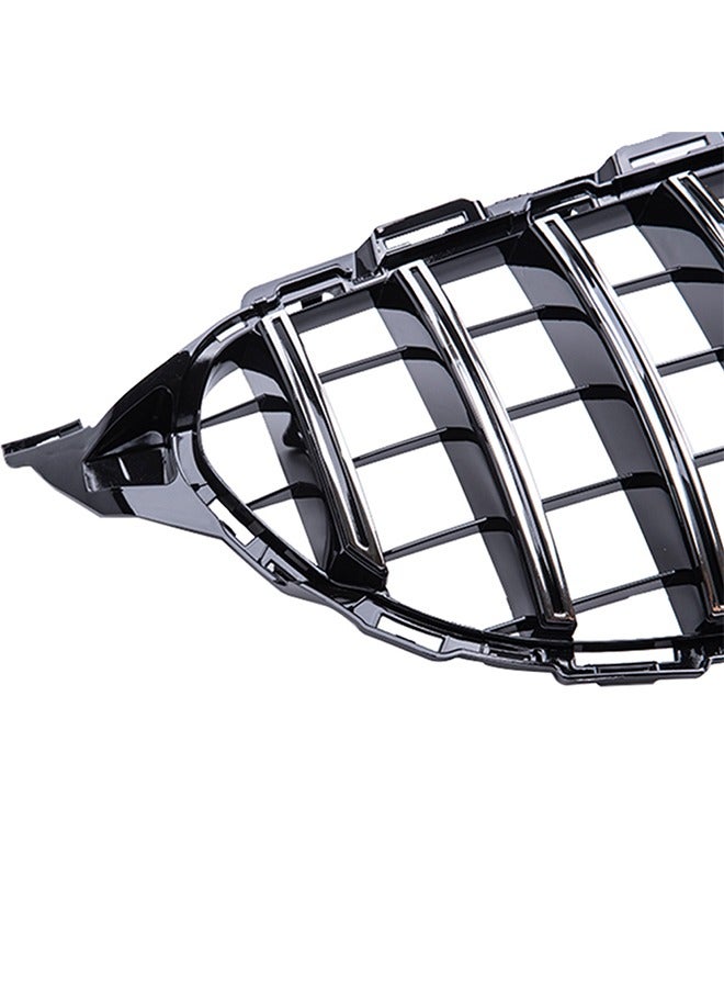 Generic Car front grille compatible with Mercedes CW205 From Model 2015 to 2018 GT With camera Hole - Image 3