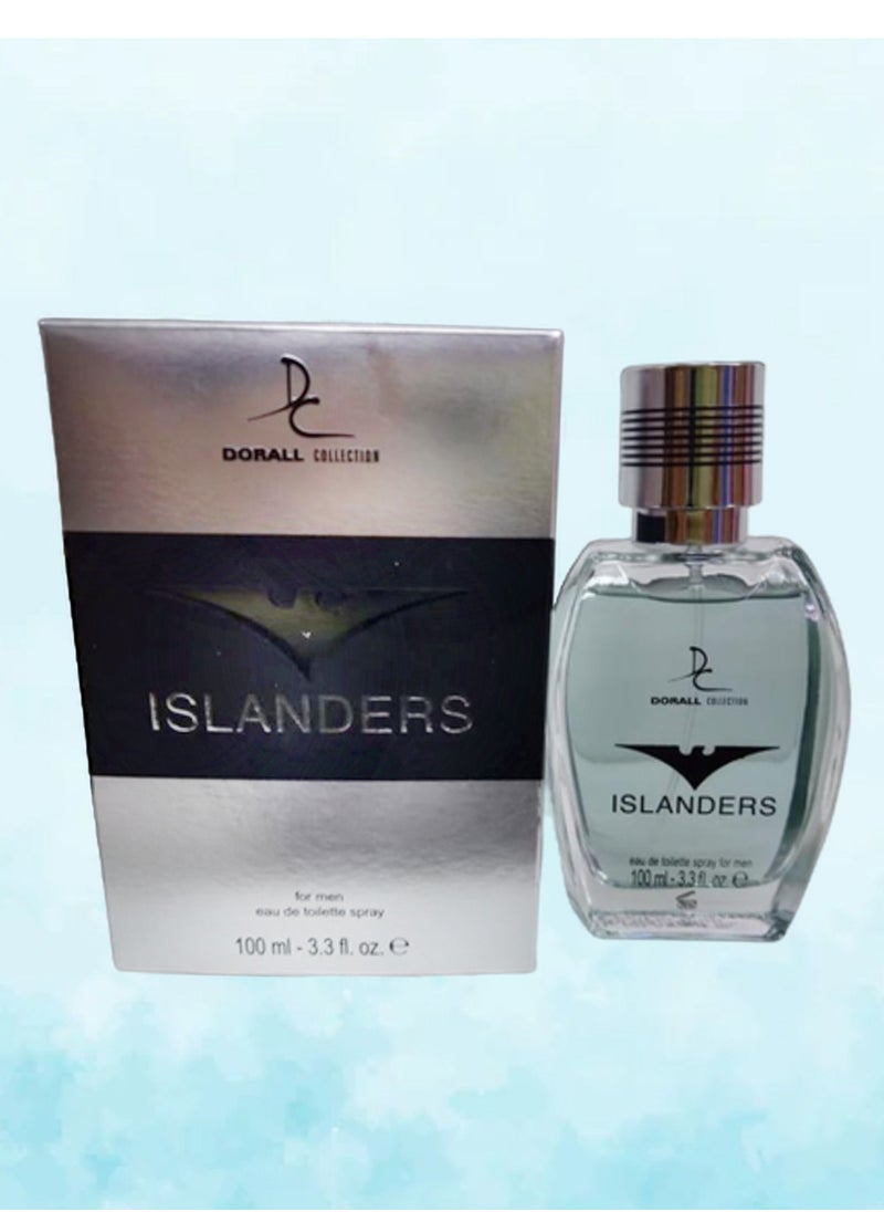8 Pieces Islanders Perfume For Men 100 Ml EDT