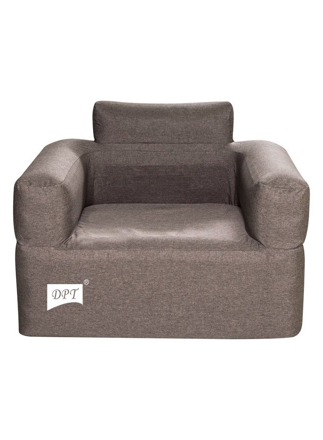 دي بي تي اريكة هوائية قابلة للنفخ، كاكي، مقاس100*80*78 سم - Image 3