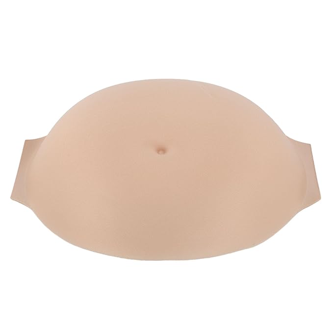 Pregnancy Belly Costume Memory Foam Breathable Artificial Baby Bump 8 10 Month - Image 1