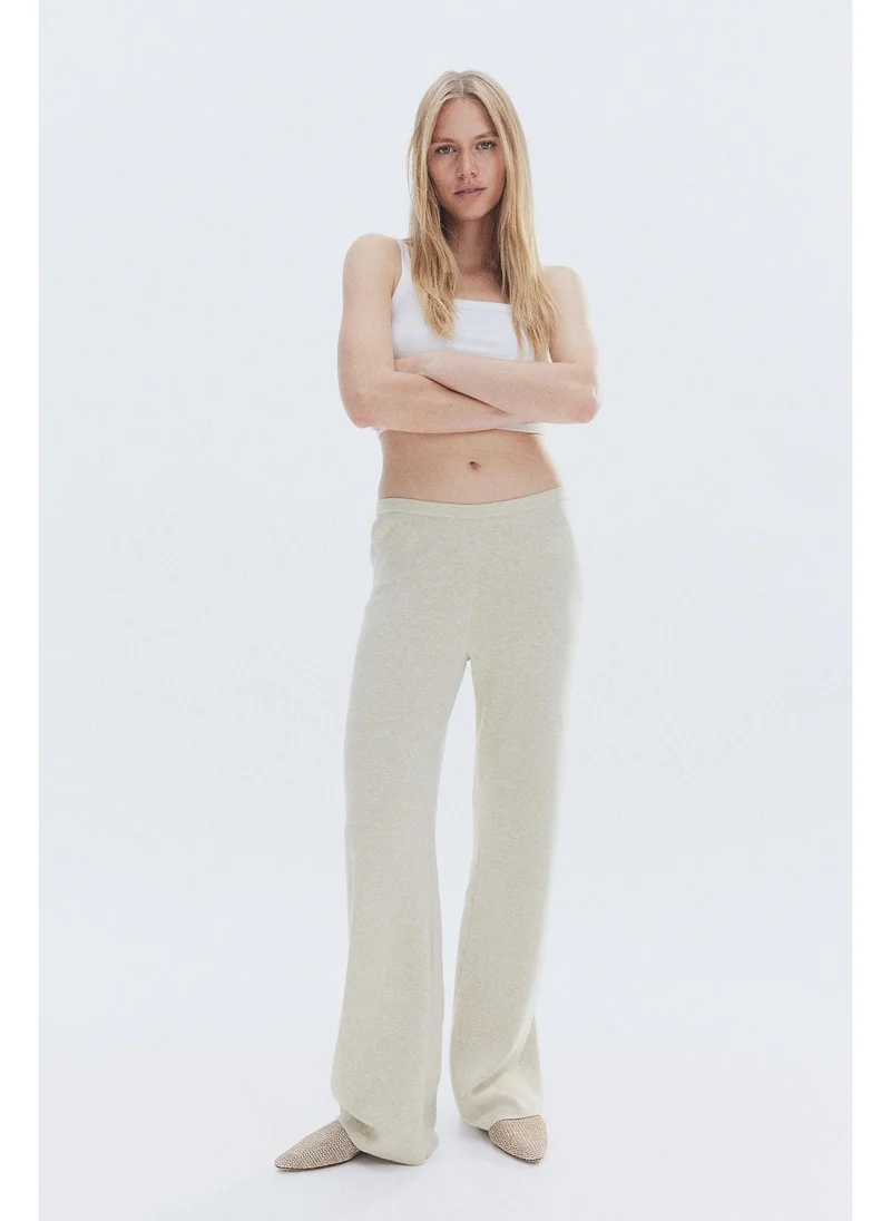 H&M Fine-knit trousers