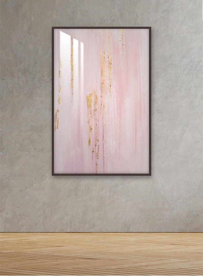 Marktna Decorative Wall Art Painting 120X80Cm With An Abstract Design Brown Frame And A Transparent Acrylic Layer 0.5Kg  - Image 1