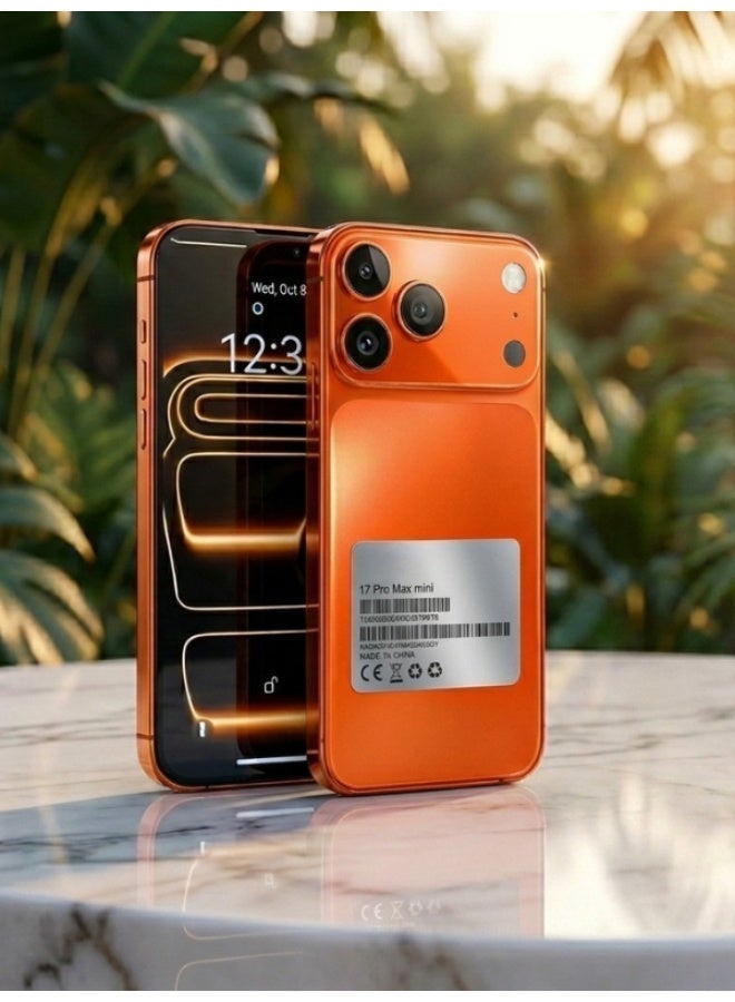 Technosat 17 Pro Max mini 5G Smartphone - 5.5" FullHD, 16GB RAM + 1TB Storage, AI Camera 23MP, 4000mAh, Android 15 - Image 1
