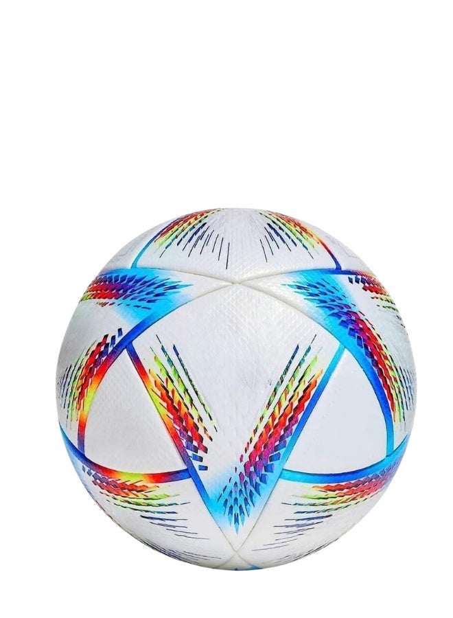 Football Ball World-Cup match ball Training soccer  Soccer Ball for Training footballs Premium Quality foot ball | Size Five - Image 1
