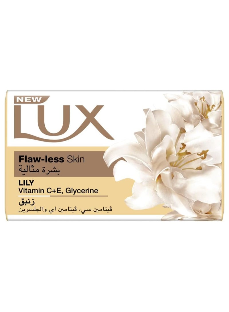 لوكس قالب صابون لبشرة خالية من العيوب مع الزنبق مع فيتامين 75 جم - Image 1