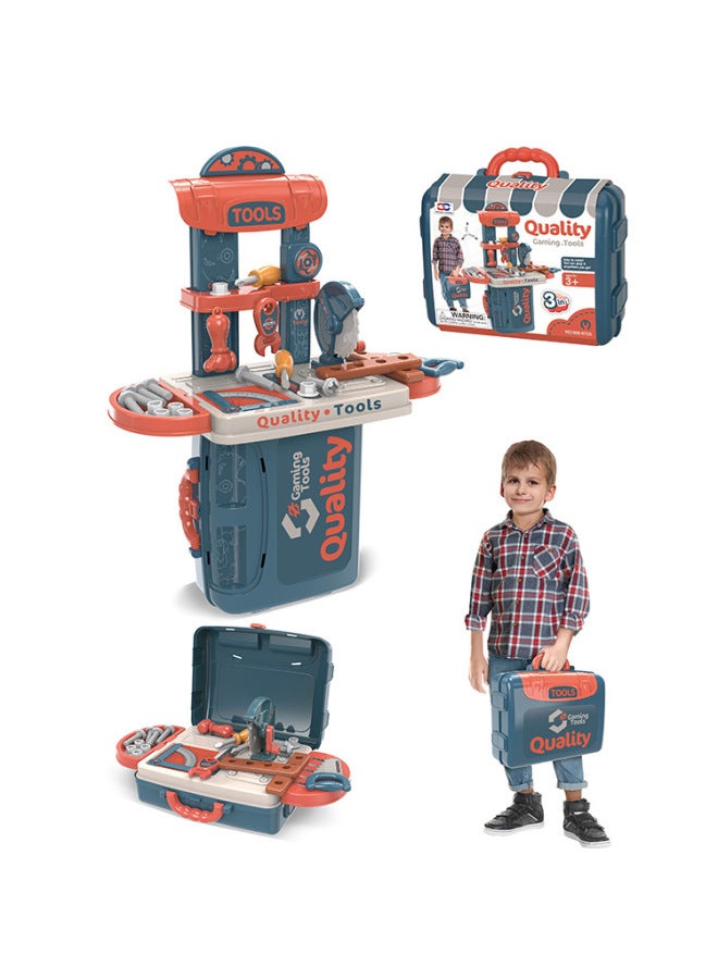 Xiongcheng Special For 3-in -1 Simulation Medical Tools Kitchenware Cosmetic Maintenance Tools Portable Box Play House Toys-Specifications:008-976A - Image 4