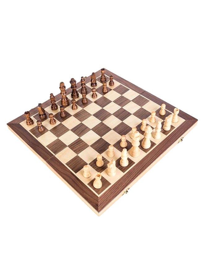 International Interior Storage Foldable Chess Board With Pieces - Image 1