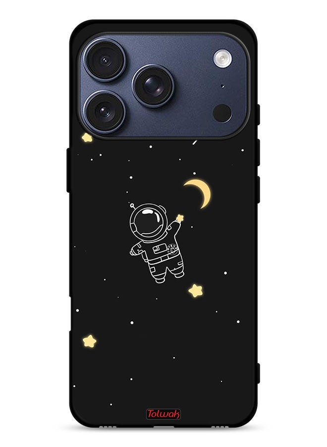 Tolwak Apple iPhone 17 Pro Protective Case Cover Astronaut Art Clip - Image 1