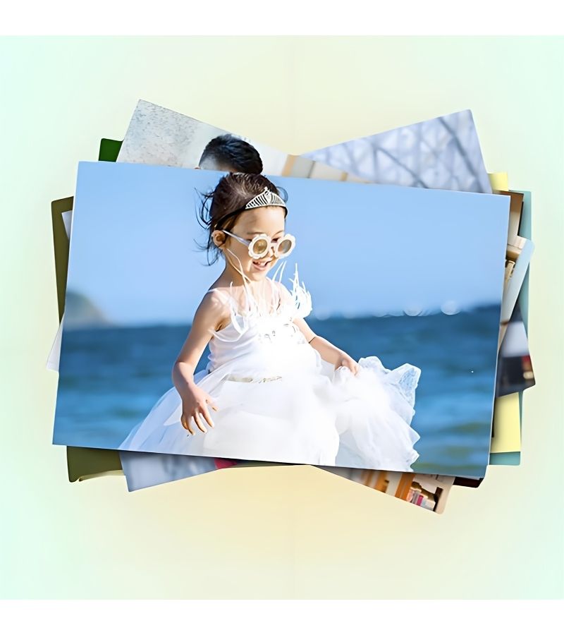 10 Pcs Custom Photo Prints High Definition Photo Paper DIY Photo Wall Anniversary Gift For Girlfriend Boyfriend Mom Mobile Upload Growth Record Pet Portrait Family Image Collection 3 Inches - Image 5