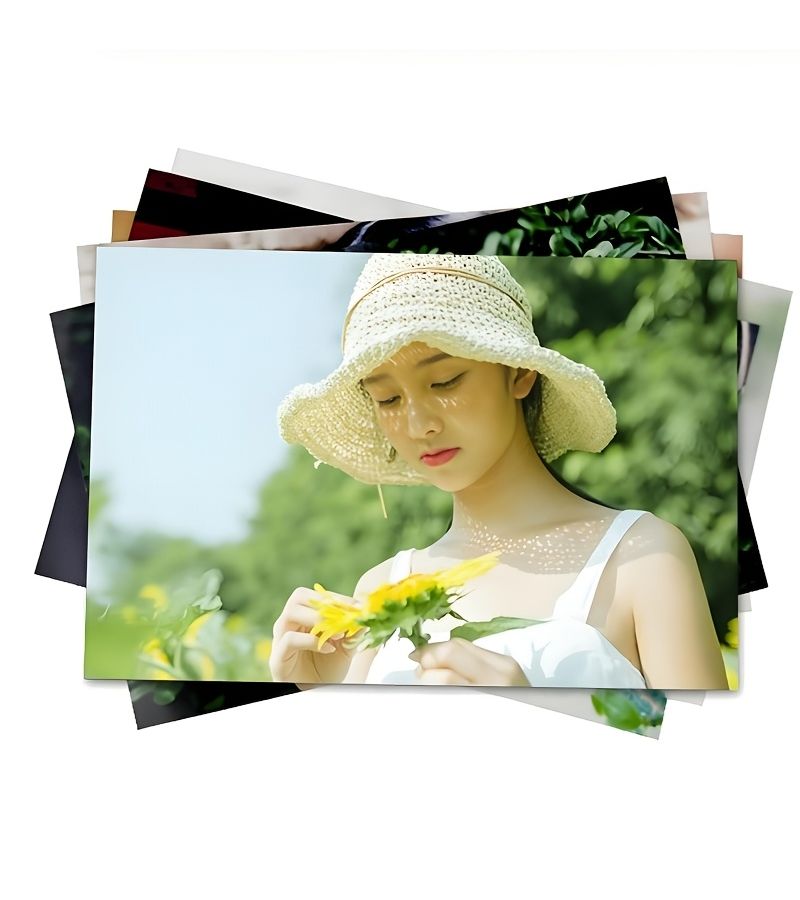 10 Pcs Custom Photo Prints High Definition Photo Paper DIY Photo Wall Anniversary Gift For Girlfriend Boyfriend Mom Mobile Upload Growth Record Pet Portrait Family Image Collection 3 Inches - Image 4