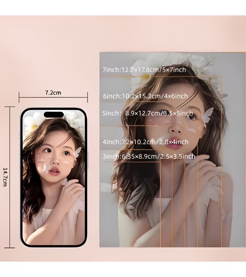 10 Pcs Custom Photo Prints High Definition Photo Paper DIY Photo Wall Anniversary Gift For Girlfriend Boyfriend Mom Mobile Upload Growth Record Pet Portrait Family Image Collection 3 Inches - Image 3