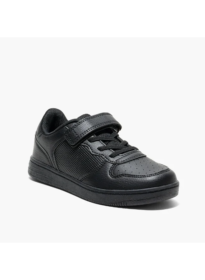 Amica Amica Kids School Shoes, Single Velcro closure, cushioned memory foam insoles, and an anti-slip rubber outsole for lightweight, breathable all-day comfort and durability.