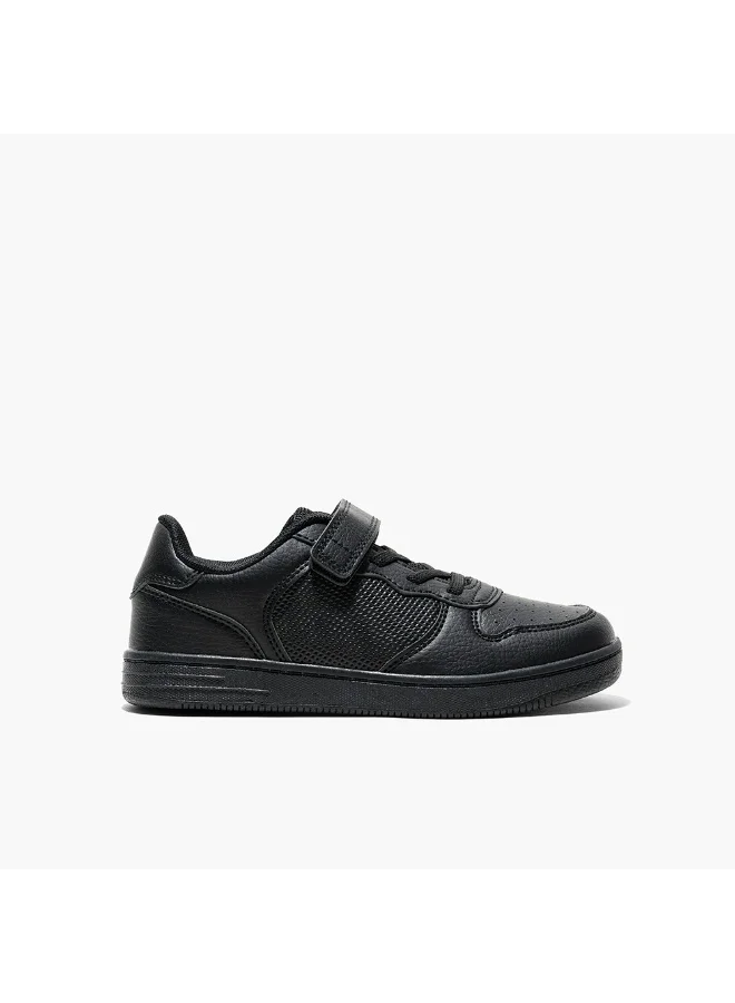 Amica Amica Kids School Shoes, Single Velcro closure, cushioned memory foam insoles, and an anti-slip rubber outsole for lightweight, breathable all-day comfort and durability.
