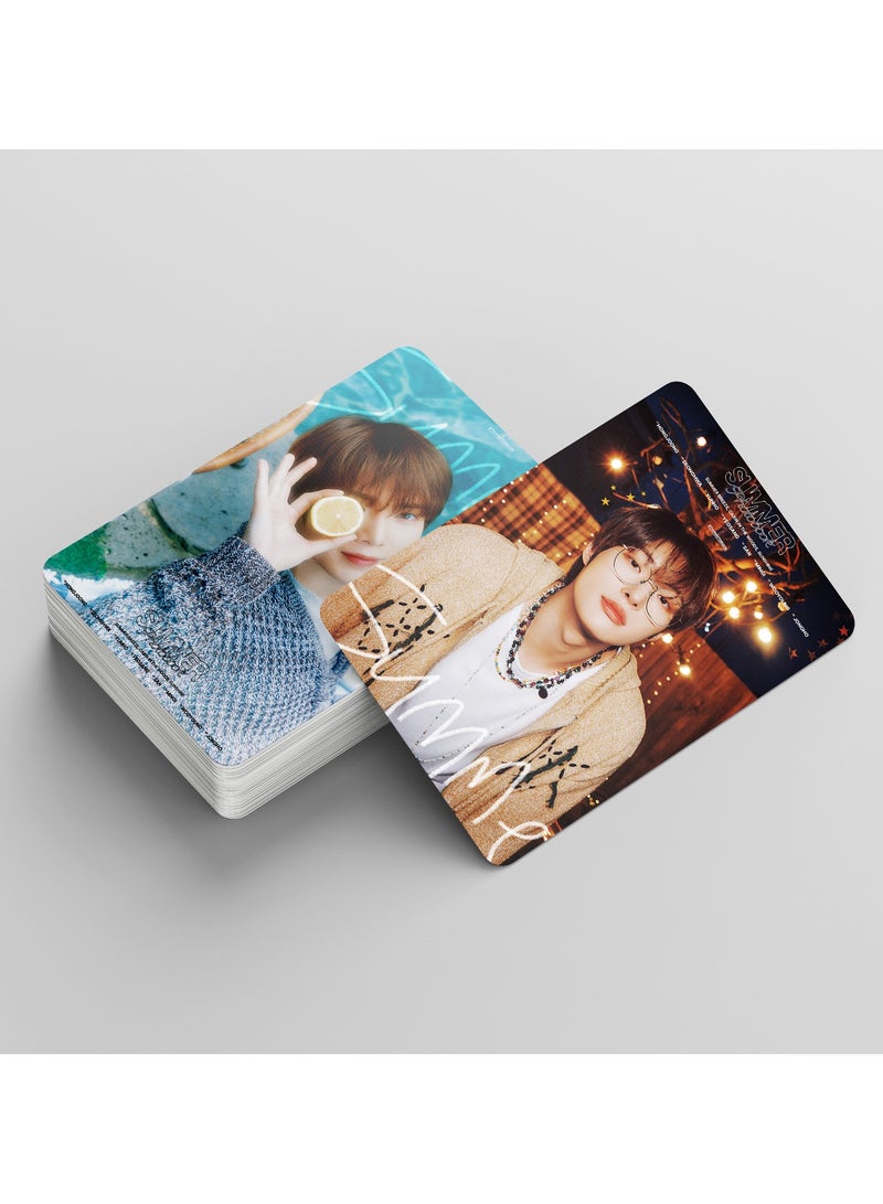 55PCS ATEEZ New Album SUMMER Lomo Card - Image 5