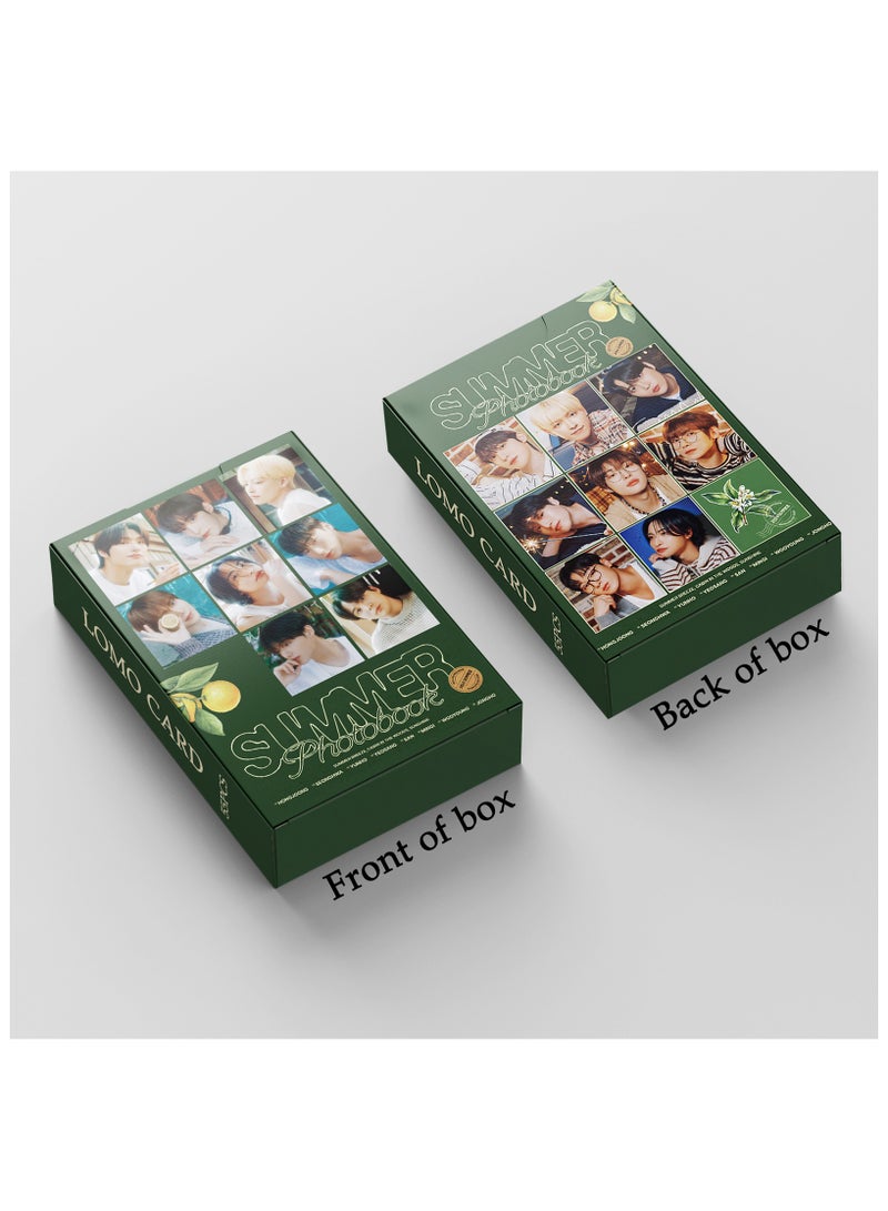55PCS ATEEZ New Album SUMMER Lomo Card - Image 4