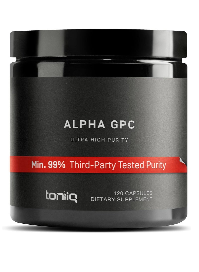 تونيق مكمل ألفا جي بي سي 600 مجم، 120 كبسولة - Image 1