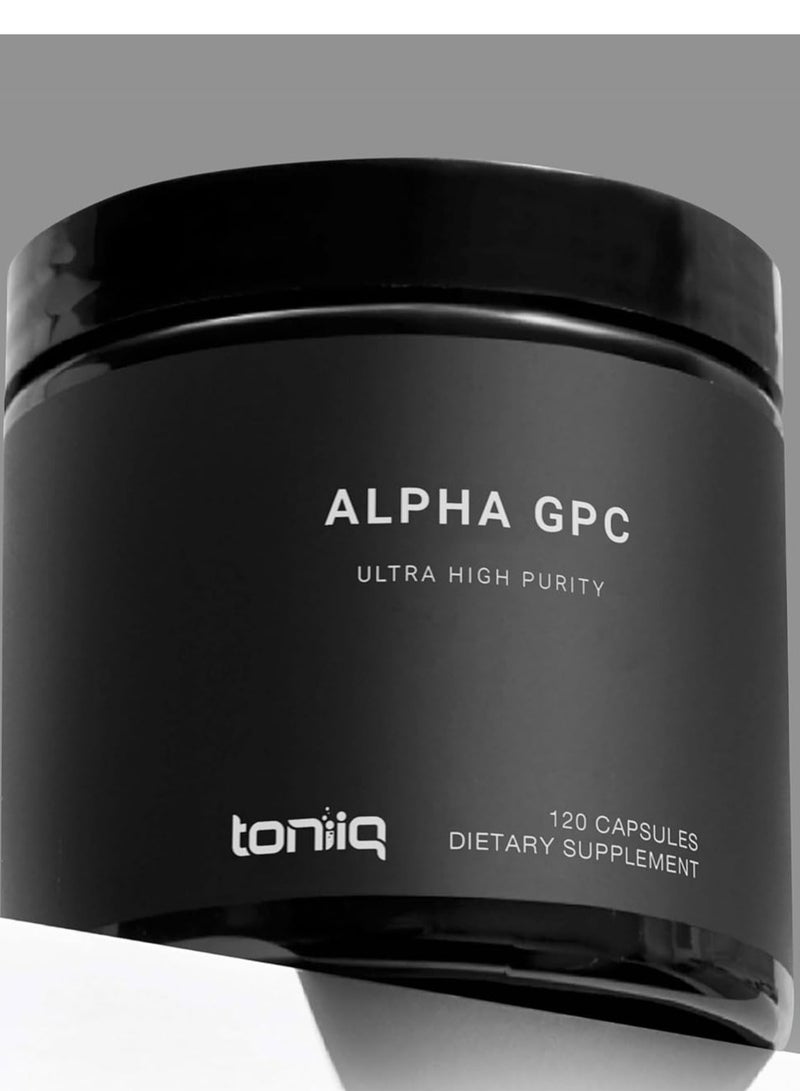 تونيق مكمل ألفا جي بي سي 600 مجم، 120 كبسولة - Image 2