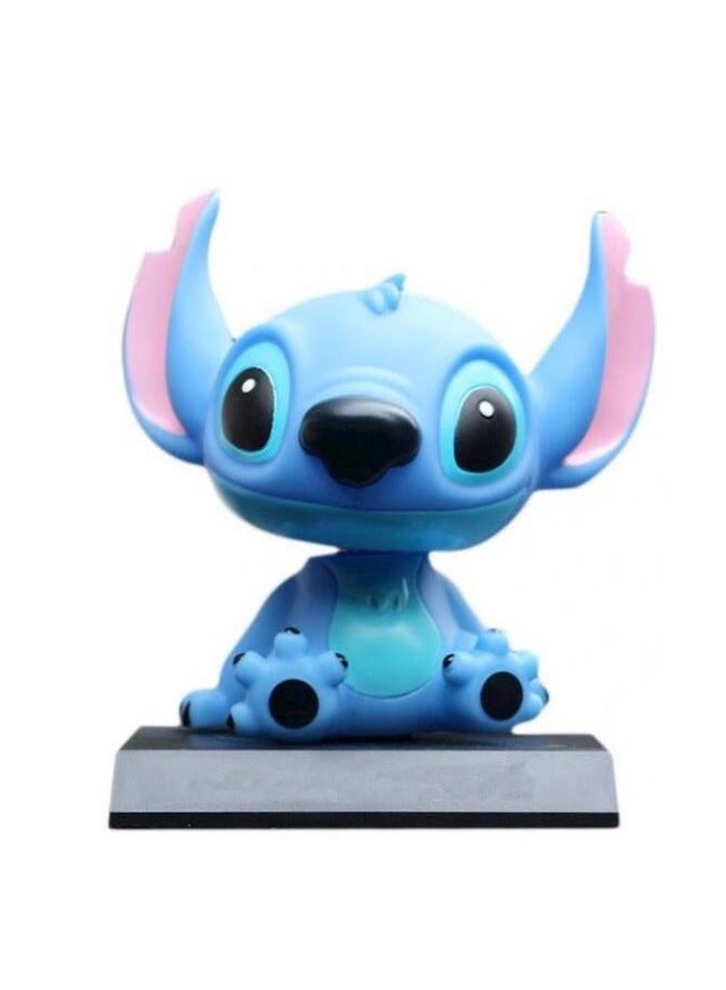 Stitch cartoon cute doll hand model car ornaments