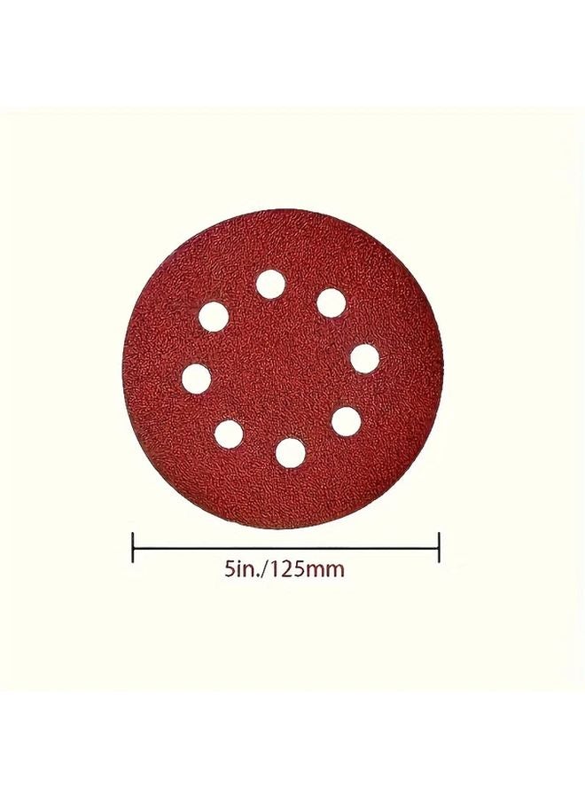 10pcs 240 Grit Round Sandpaper Discs For Metal Wood Angle Grinder Sander - Image 3