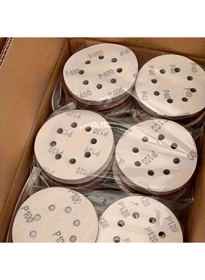 10pcs 240 Grit Round Sandpaper Discs For Metal Wood Angle Grinder Sander - Image 2