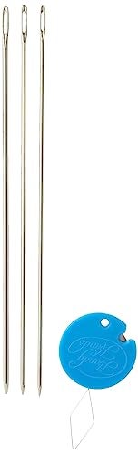 Handy Hands Pack of 3 Y9 Yarn Tatting Needles Gray
