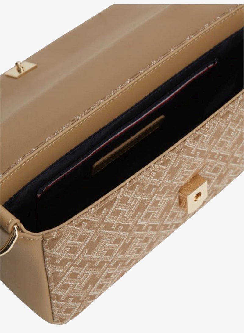TOMMY HILFIGER TH Monogram Jacquard Weave Crossbody Bag - Image 5