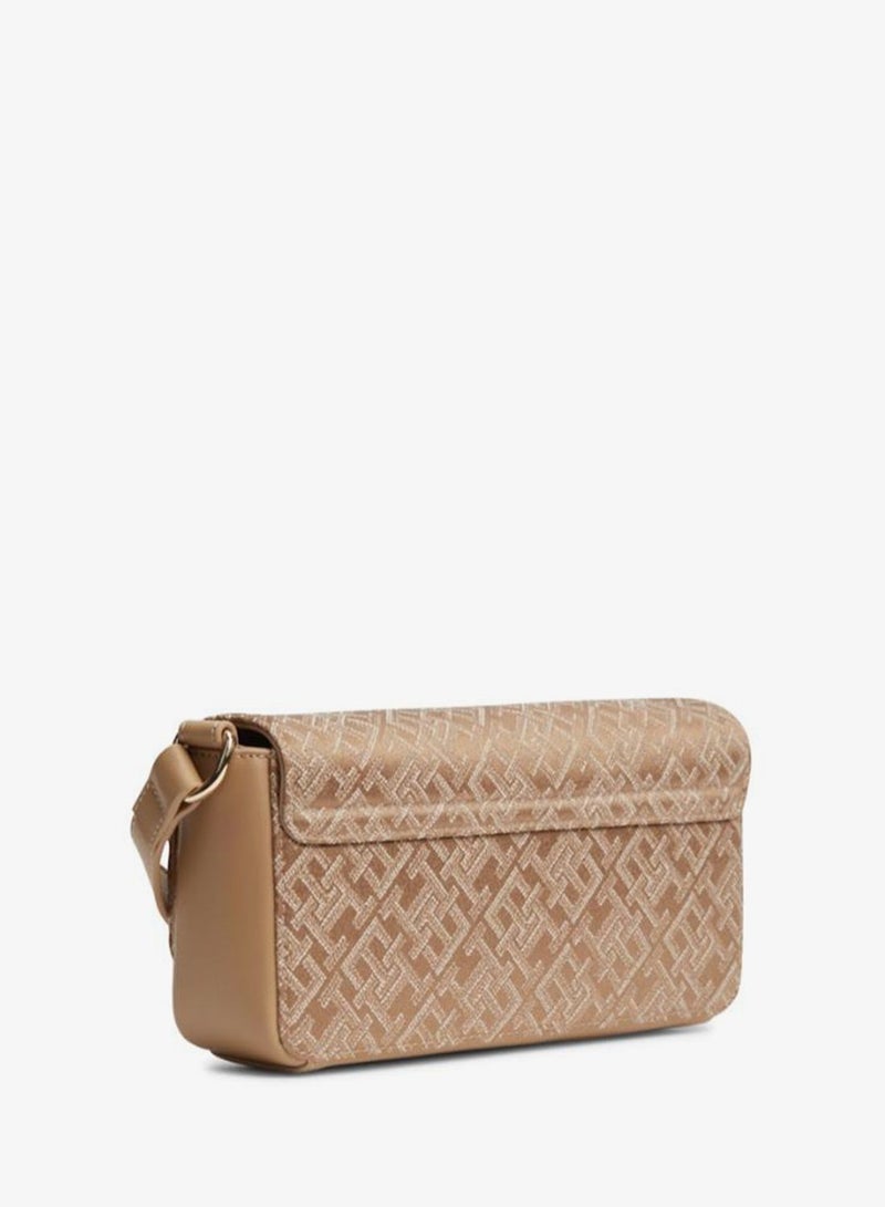 TOMMY HILFIGER TH Monogram Jacquard Weave Crossbody Bag - Image 3
