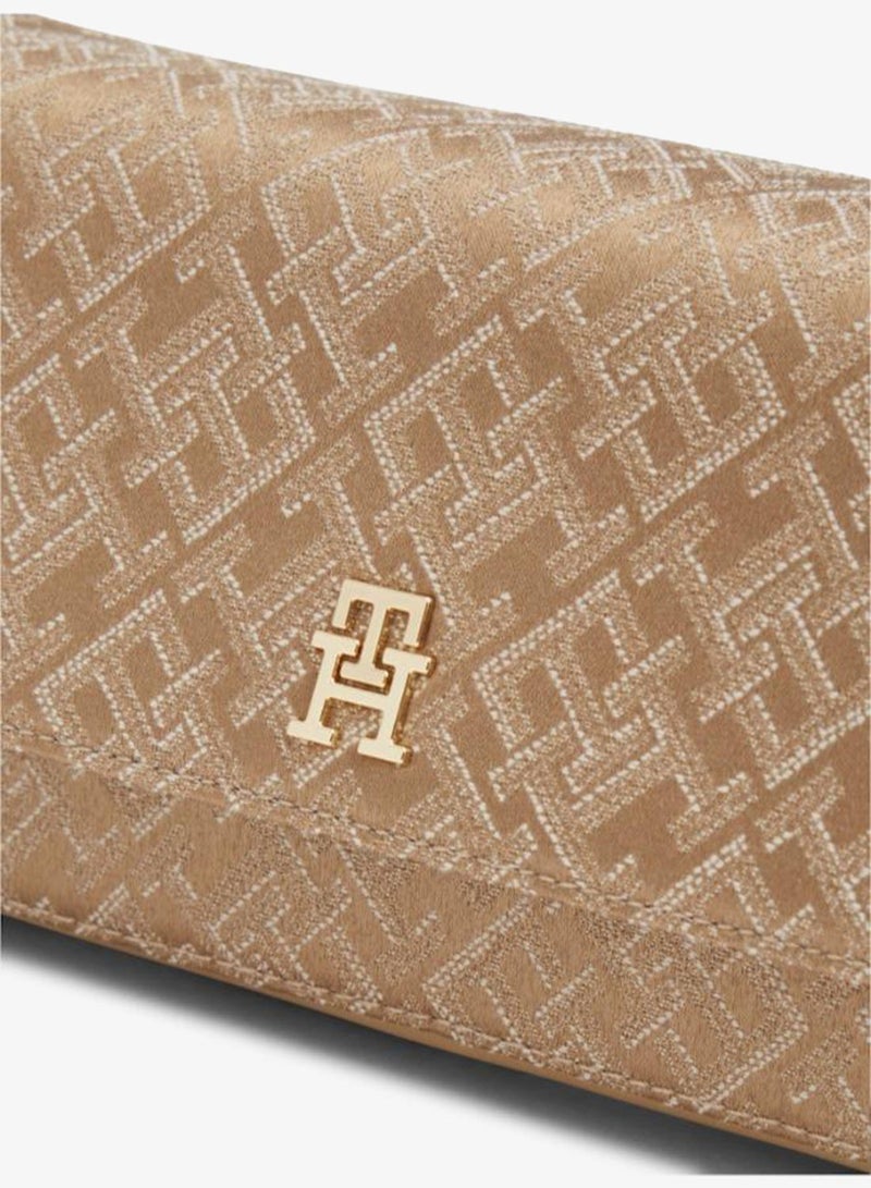 TOMMY HILFIGER TH Monogram Jacquard Weave Crossbody Bag - Image 4