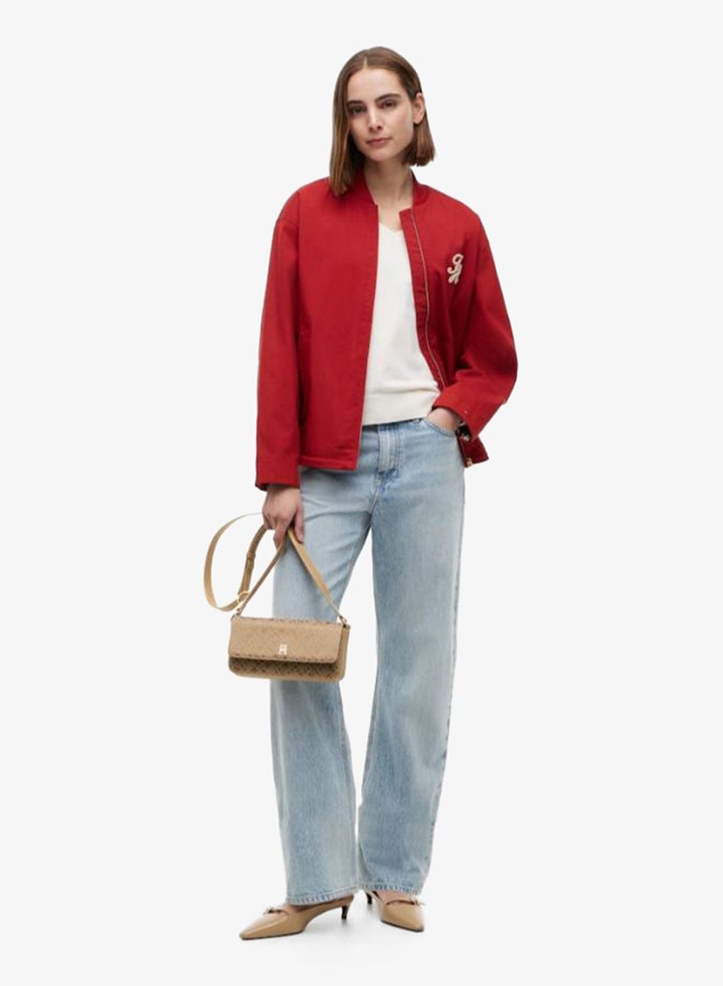 TOMMY HILFIGER TH Monogram Jacquard Weave Crossbody Bag - Image 2