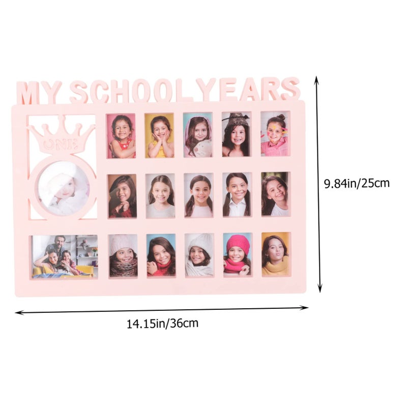 Personalized School Years Picture Frame Creative Growth Record Photo Frame Home Decor Gift - Image 3
