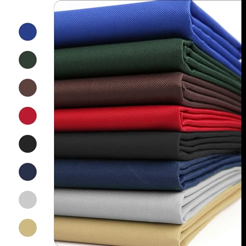 Konelia Waterproof Canvas Fabric by The Yard 58inch 600D Upholstery Material Polyester Fabric Outdoor Water Resistant Fabric for Sewing Chair Patio Cushion Purse Bag Interior, Pre Cut 3 Yard Ivory - Image 5