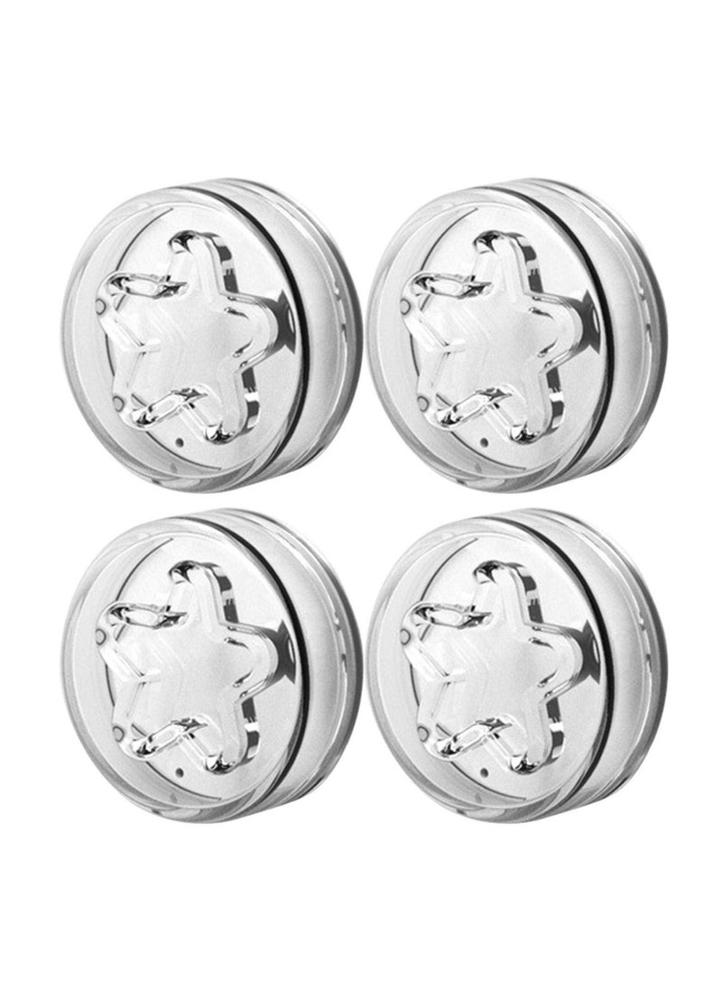 Generic Door Stopper Wall Protector, Door Knob Wall Shield, Rubber Door Bumper Wall Protector With Self Adhesive, Wall Protector Door Handle Cushion Bumpers for Refrigerator Door, Cabinets (4 PCS)  - Image 1