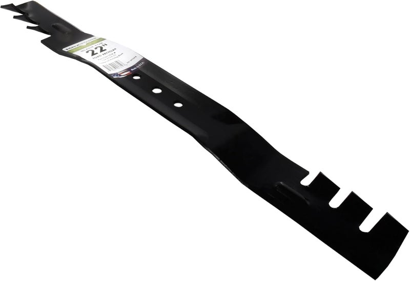 Max Power 331376XB Commercial Mulching Mower Blade for 22" Toro Recyclers, Replaces OEM no. 108-9764-03, 131-4547-03, Black - Image 1
