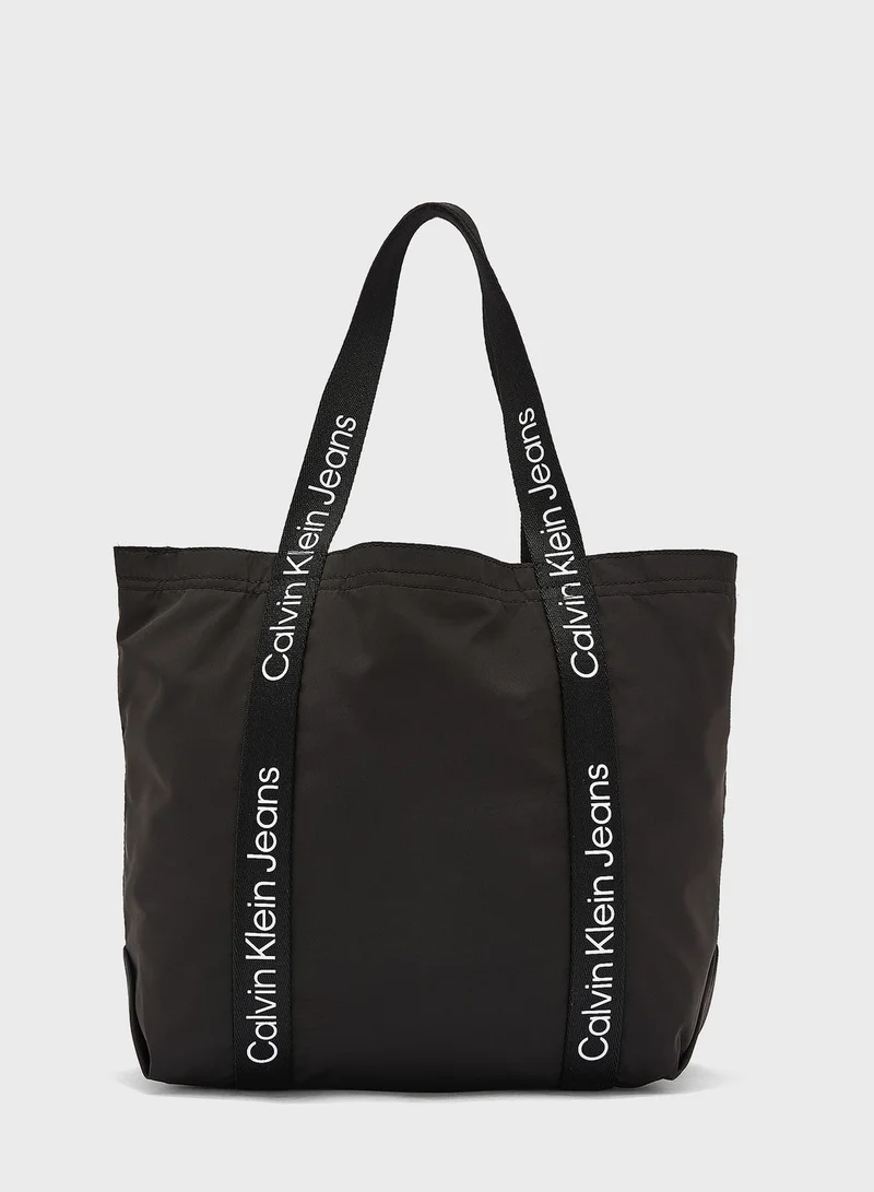 Calvin Klein Jeans Kids Logo Tape Shopper